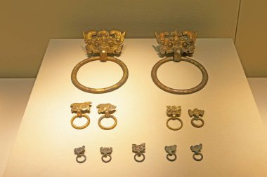 Çin antik bronz tokmağı