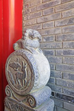 Çin geleneksel kapı ston