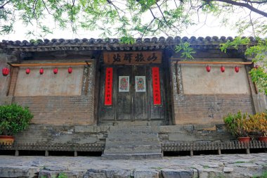 Cuandixia Köyü Manzarası, Pekin, Chin