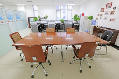 Pekin - 17 Mayıs: bir ticaret şirketinde ofis, 17 Mayıs 2016, Pekin, Çin