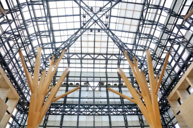 Salon iskeleti, fotoğrafın kapatılması.