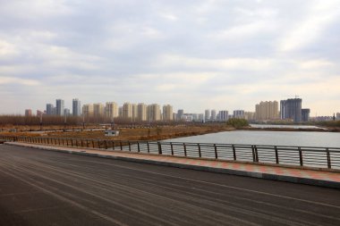 Rıhtım kenti manzarası