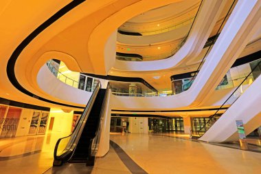 Pekin - 1 Şubat 2017: Galaksinin iç yapısı SOHO, Pekin, Chin