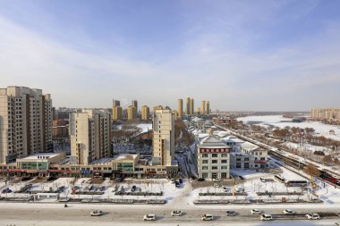 Karda kentsel mimari manzara, Çin