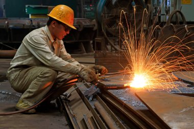 TANGSHAN - 20 Haziran 2014 'te, Tangshan, Hebei Eyaleti, Chin