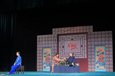 Luannan County - 14 Haziran - Çin PingJu sahne performansı, 14 Haziran 2015, Luannan County, Hebei Eyaleti, Çin