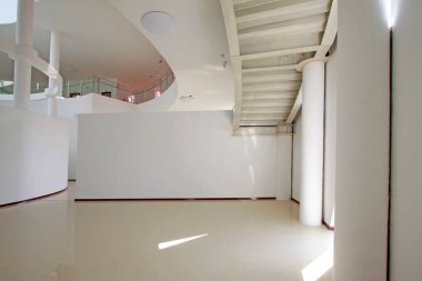 LUANNAN COUNTY - 18 Eylül 2014: Sanat galerisinin iç yapısı, Luannan County, Hebei Eyaleti, Çin