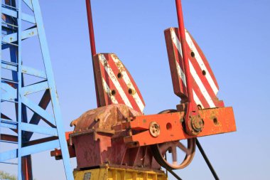 Işın pompalama ünitesinin denge parçaları, fotoğrafa yakın çekim