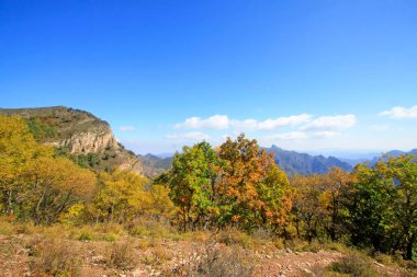 Dağ doğal manzarası, fotoğrafa yakın çekim