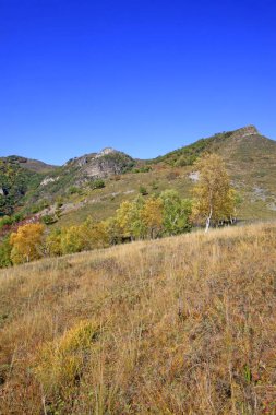 Dağ doğal manzarası, fotoğrafa yakın çekim