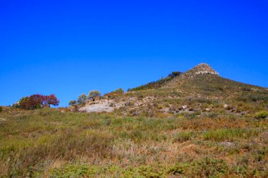 Dağ doğal manzarası, fotoğrafa yakın çekim