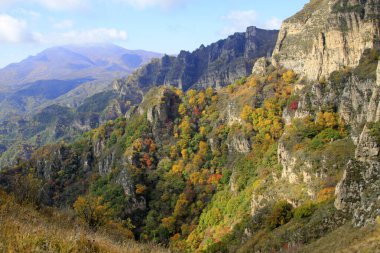 Dağ doğal manzarası, fotoğrafa yakın çekim