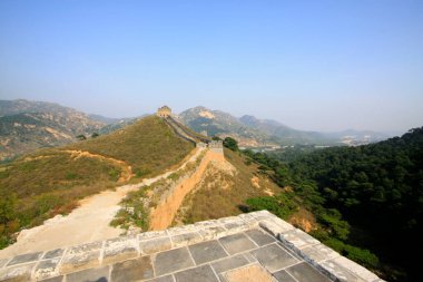 Çin Seddi manzarası 
