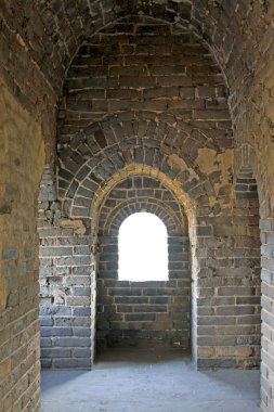 Antik Çin Seddi iç yapı manzarası