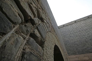 Çin 'in antik duvar manzarası