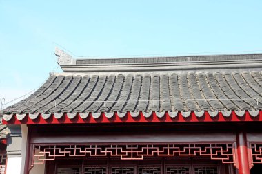 Çin geleneksel mimari çatısı