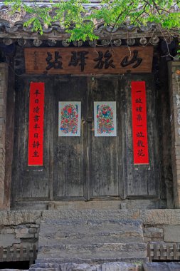 Cuandixia Köyü Manzarası, Pekin, Chin