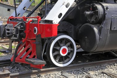 751 demiryolu baş karesinin lokomotif bileşenleri