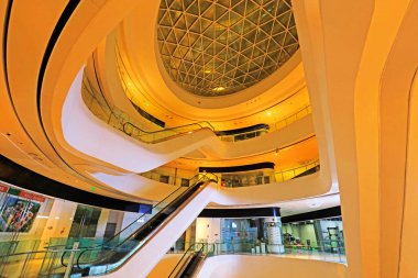 Pekin - 1 Şubat 2017: Galaksinin iç yapısı SOHO, Pekin, Chin