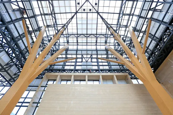 Salon iskeleti, fotoğrafın kapatılması.