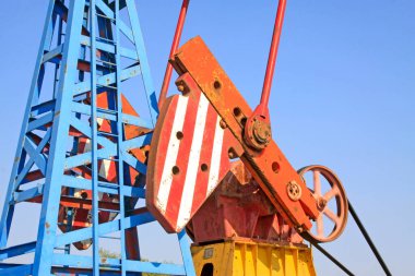 Işın pompalama ünitesinin denge parçaları, fotoğrafa yakın çekim