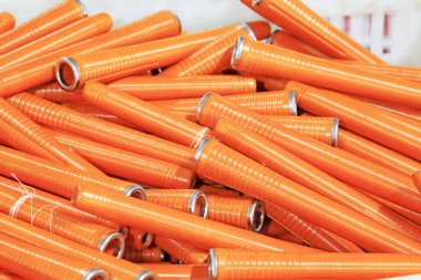 Plastik malzemeler yuvarlayıcılar, fotoğrafa yakın çekim