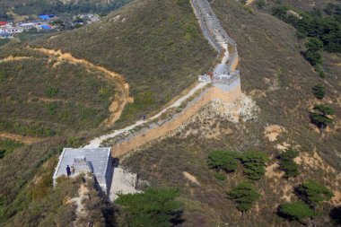 Çin 'deki eski püskü Çin Seddi