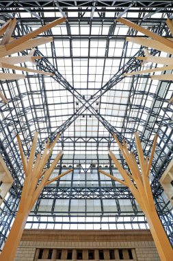 Salon iskeleti, fotoğrafın kapatılması.