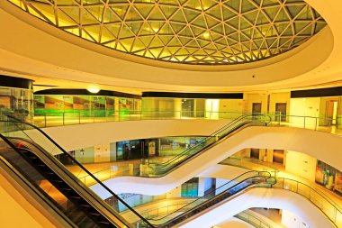 Pekin - 1 Şubat 2017: Galaksinin iç yapısı SOHO, Pekin, Chin