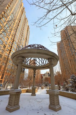 Karda kentsel mimari manzara, çene