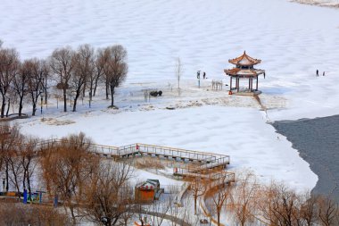 Karda kentsel mimari manzara, çene