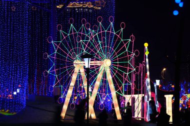 Rulet şeklinde geleneksel Çin Lanter 'ı