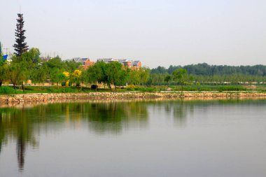 Deniz kenarındaki villa, fotoğrafa yakın.