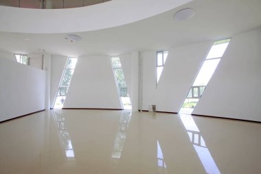 LUANNAN COUNTY - 18 Eylül 2014: Sanat galerisinin iç yapısı, Luannan County, Hebei Eyaleti, Çin