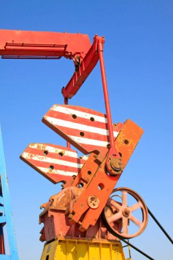 Işın pompalama ünitesinin denge parçaları, fotoğrafa yakın çekim