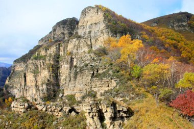 Dağ doğal manzarası, fotoğrafa yakın çekim
