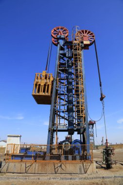 Petrol sahasında kule tipi pompalama ünitesi, Çin