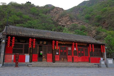 Cuandixia Köyü Manzarası, Pekin, Chin