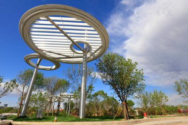 Paslanmaz çelik mimari peyzaj