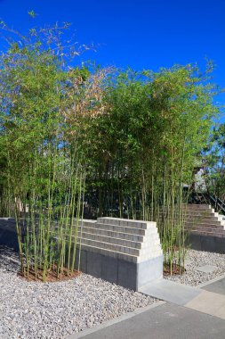 Çin modern mimari manzarası eşit.