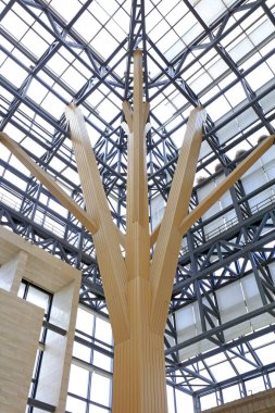 Salon iskeleti, fotoğrafın kapatılması.