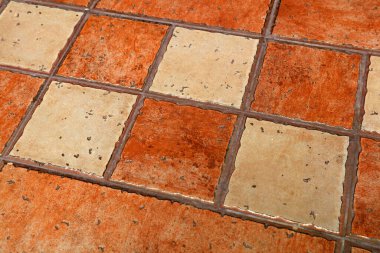 Seramik döşeme dokusu, fotoğrafa yakın çekim