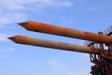 Kesim emici matkap kısmı.