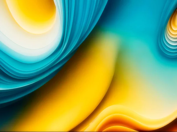 Light Blue, Yellow abstract layout. An elegant bright illustration with gradient.. High quality photo