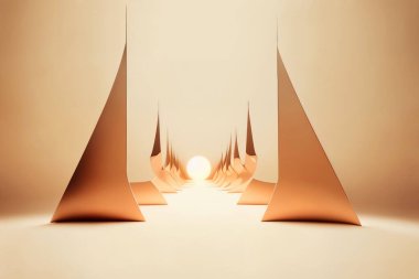 Soyut 3D tasarım elementleri. Yüksek kalite fotoğraf