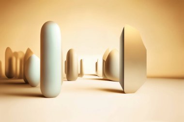 Soyut 3D tasarım elementleri. Yüksek kalite fotoğraf