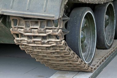 Tankların iletim aygıtı, fotoğrafa yakın çekim