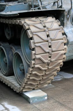 Tankların iletim aygıtı, fotoğrafa yakın çekim