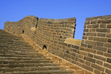 Jinshanling Çin Seddi manzarası