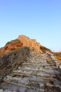 Jinshanling Çin Seddi manzarası 